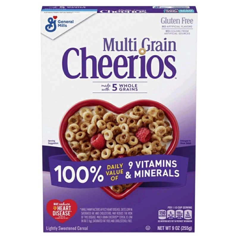 

General Mills Cheerios Multigrain Cereal 255gr