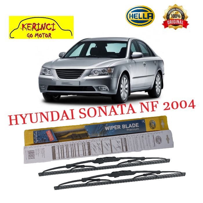 WIPER HYUNDAI SONATA NF 2004 HELLA PREMIUM 20&quot; &amp; 18&quot; SEPASANG