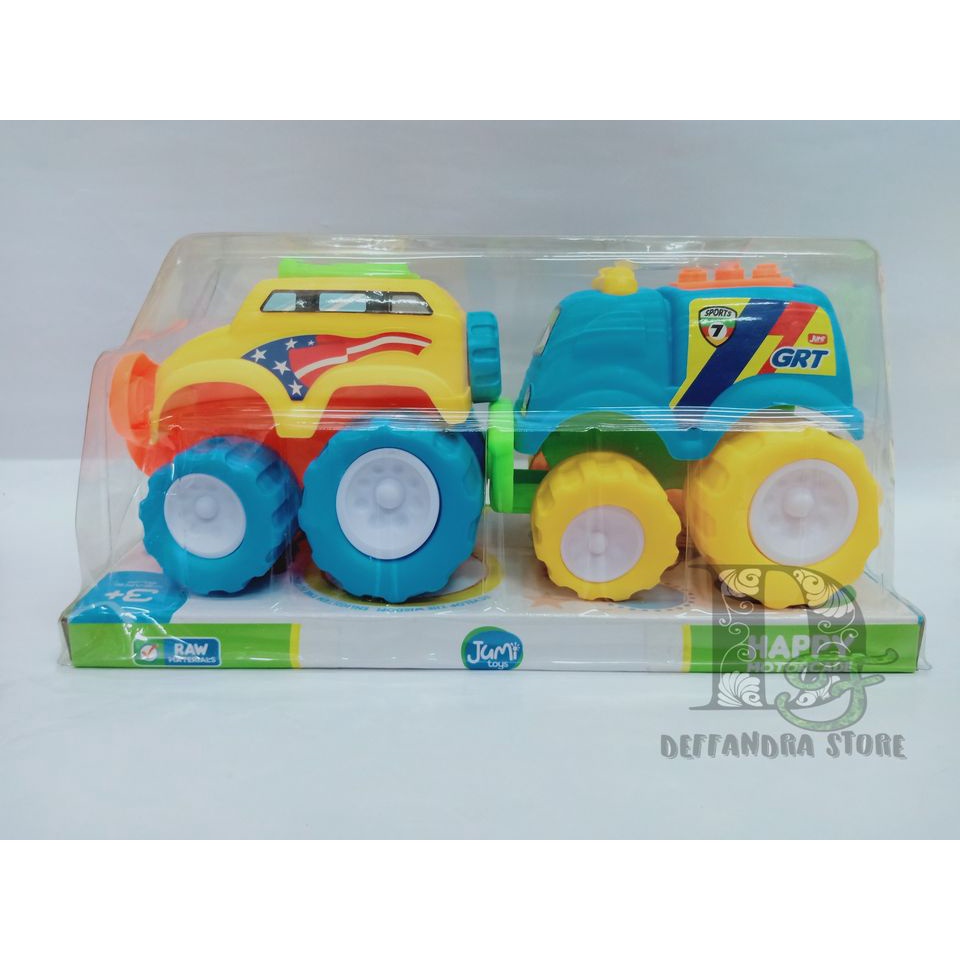 Mainan Mobilan Bigfoot Derek - Mobil Derek - Mainan Anak Laki-laki Mobil - mobilan Derek