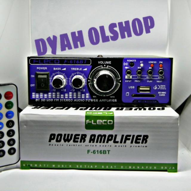 POWER AMPLIFIER WIRELESS FLECO F-618 BT