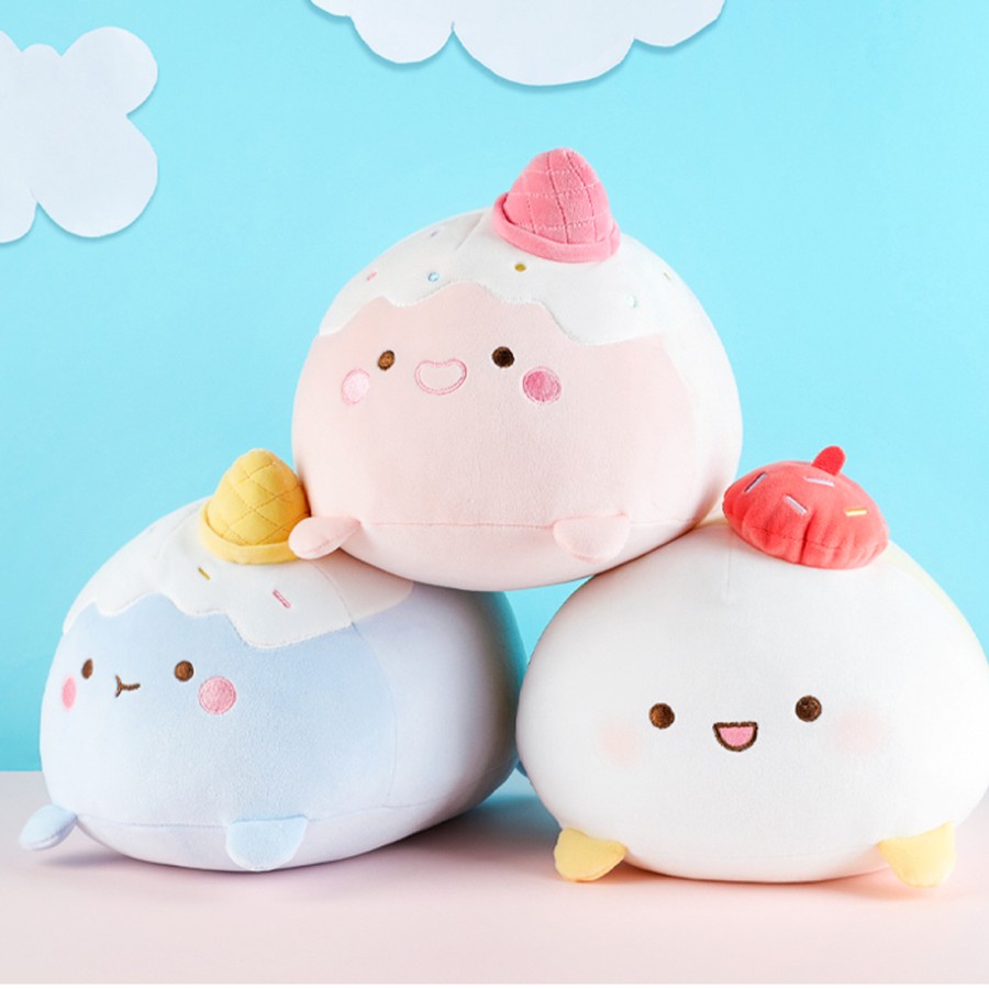 MINISO Boneka Mainan Mewah Bantal Guling Lucu Lembut Plush Mainan Bayi - Hijau