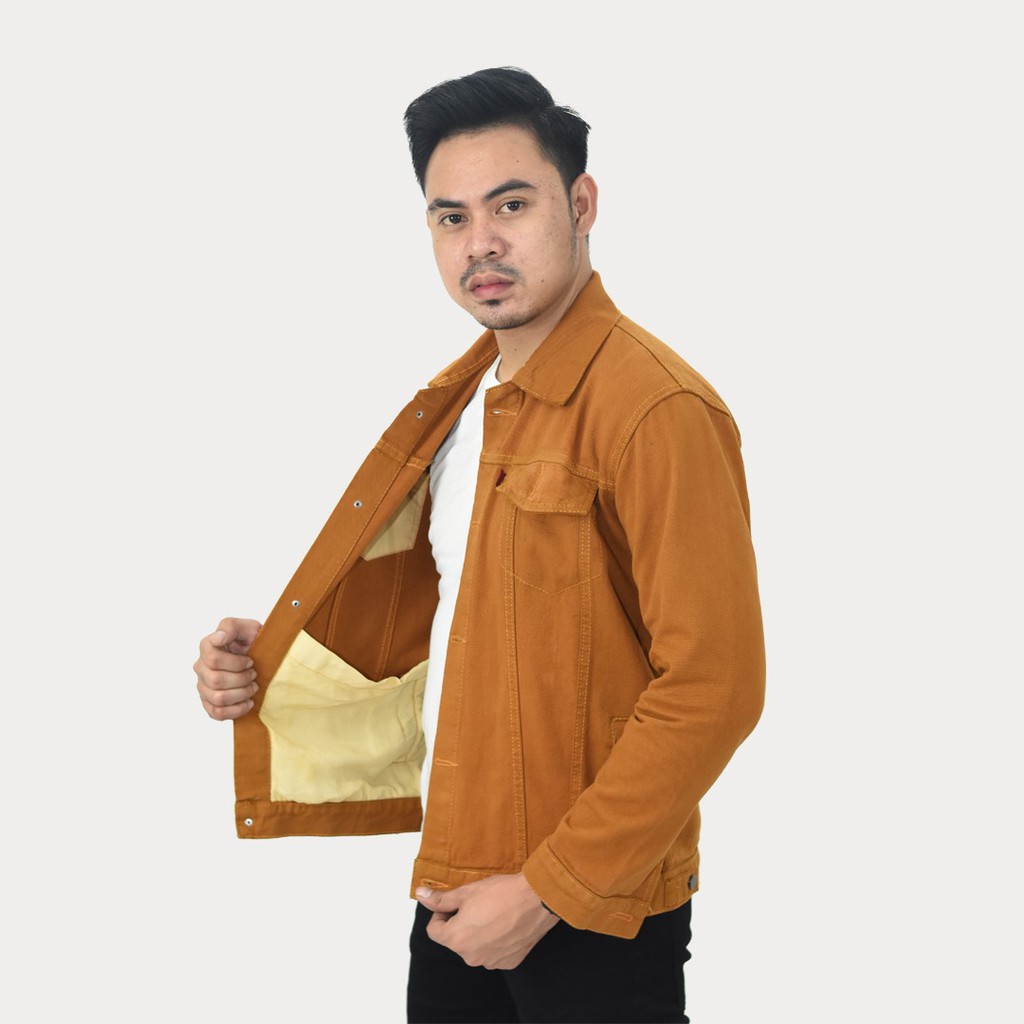 New_BOSSE Jaket Jeans Pria - Jacket Panjang Pria - Jaket Jeans