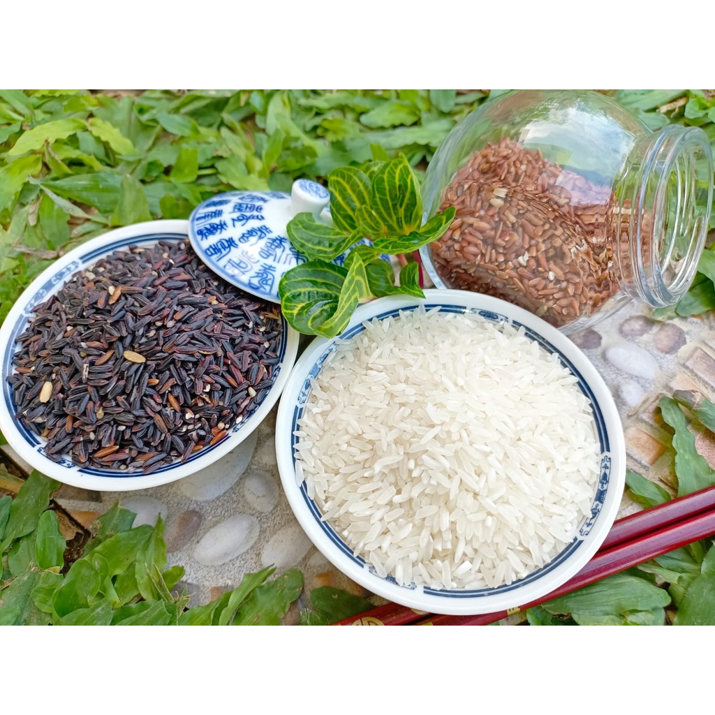 

BERAS ORGANIK 1 KG || BERAS PUTIH || BERAS MERAH || BERAS HITAM