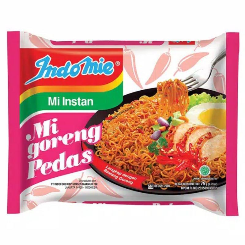 

Indomie Mie Goreng Pedas isi 5 pcs