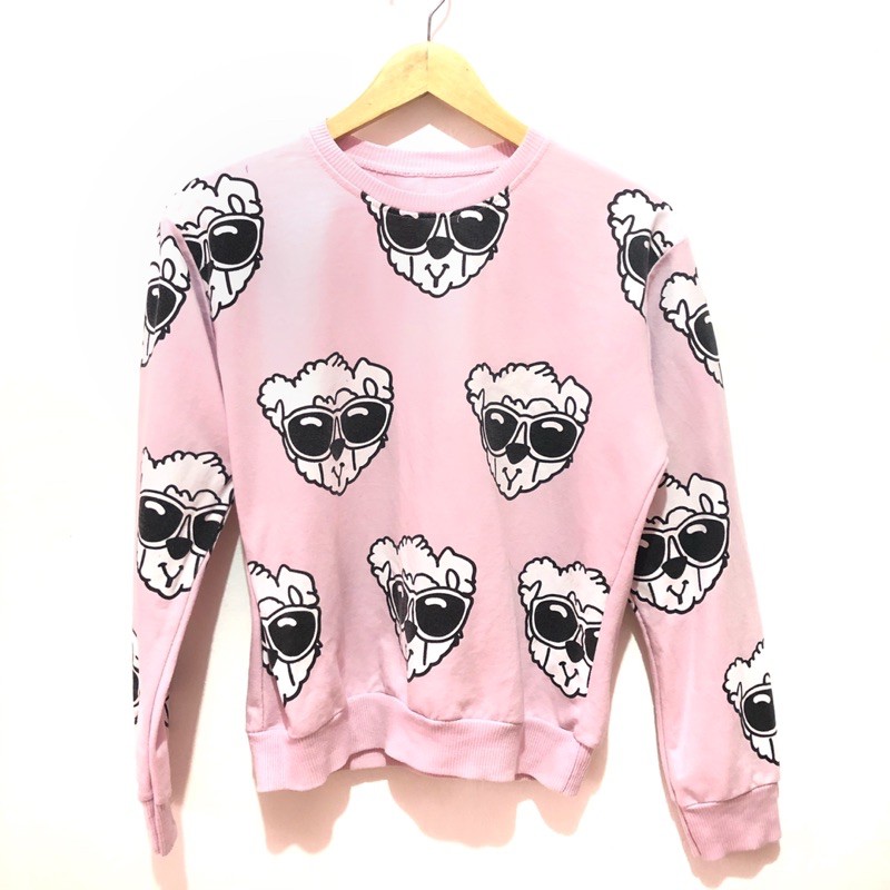 Tshirt swag baby pink (preloved)