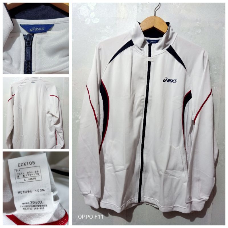 Jual Jaket Pria Sport Asic / Jaket Sport Pria Import Original Branded ...