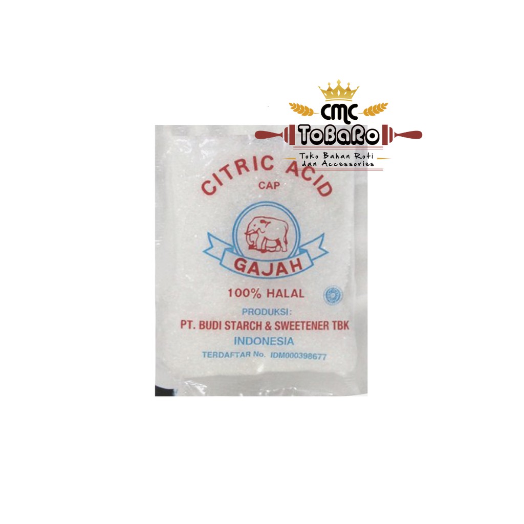 

Citrun Acid Gajah Saset 50 Gram
