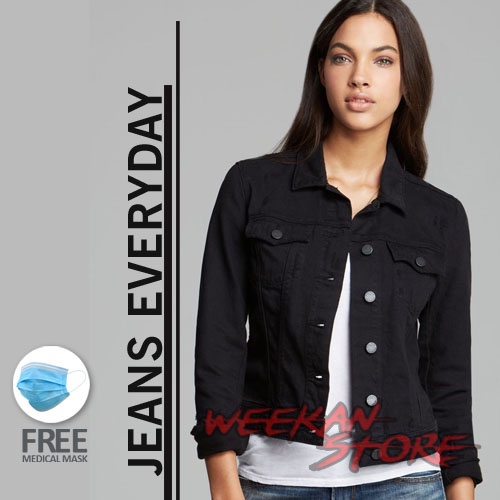 JAKET JEANS WANITA/JAKET BIONDY CEWEK PREMIUM/JAKET DENIM/ JAKET STANDAR JUMBO/JAKET JEANS SNOW