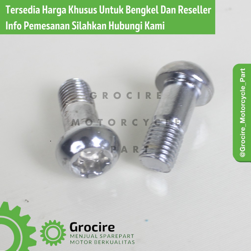 Baut Bintang Kaliper Yamaha M10x25 Baut Bintang Pegangan Kalifer Cakram Yamaha JUPITER MX MIO NEW SA