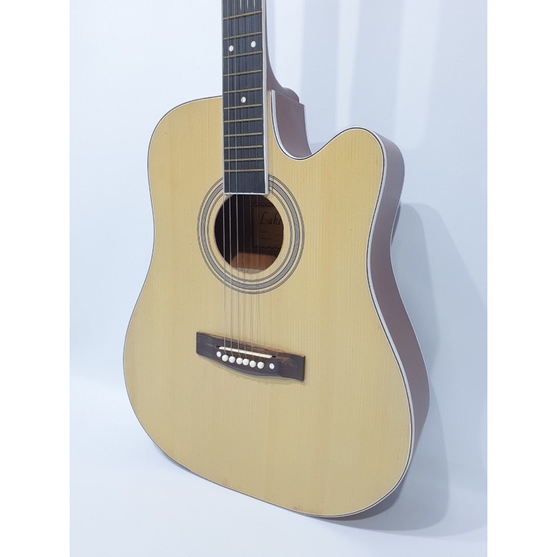 Gitar Akustik Merk Lakewood Natural Hitam Jumbo Sunkay Trusrod Senar String Murah Jakarta Pemula