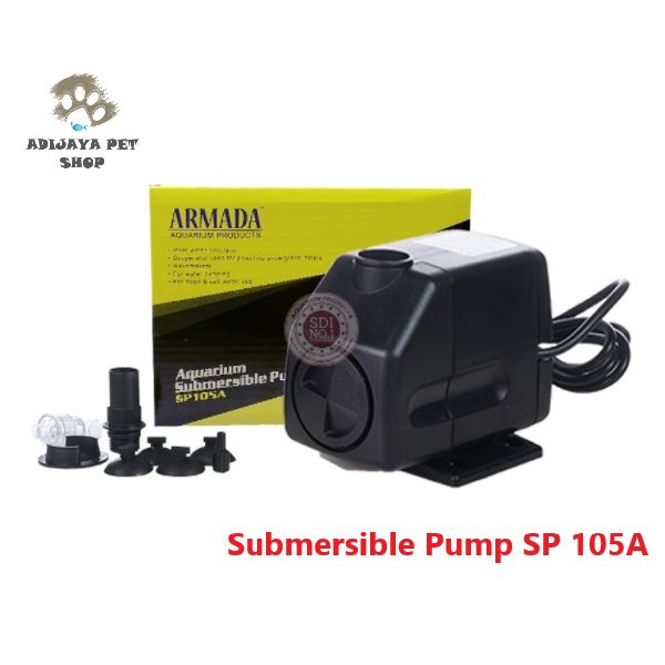 Armada Water Pump SP 105 A (Pompa Celup Aquarium Aquascape/Kolam)
