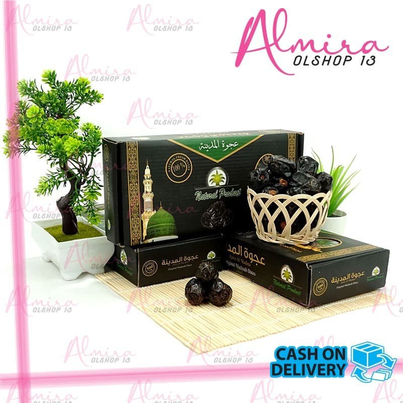 

Kurma Ajwa 1 Kg Asli Madinah / Kurma Nabi / Kurma Rosul