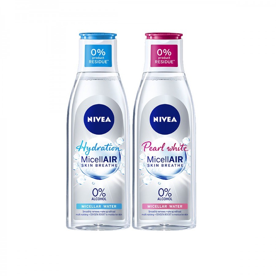 micellar water nivea pearl white