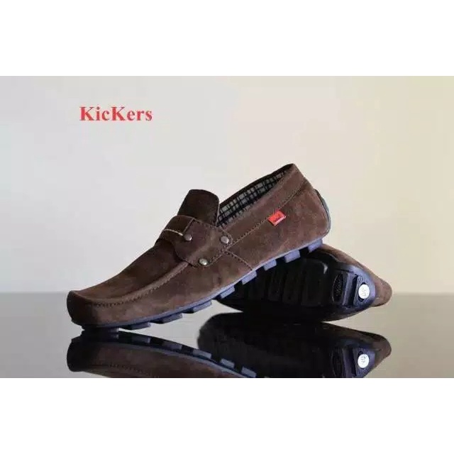 COD !! Sepatu Slop Pria Kickers Knop PAPARA Sepatu Kasual Slip On Pria Santai Murah