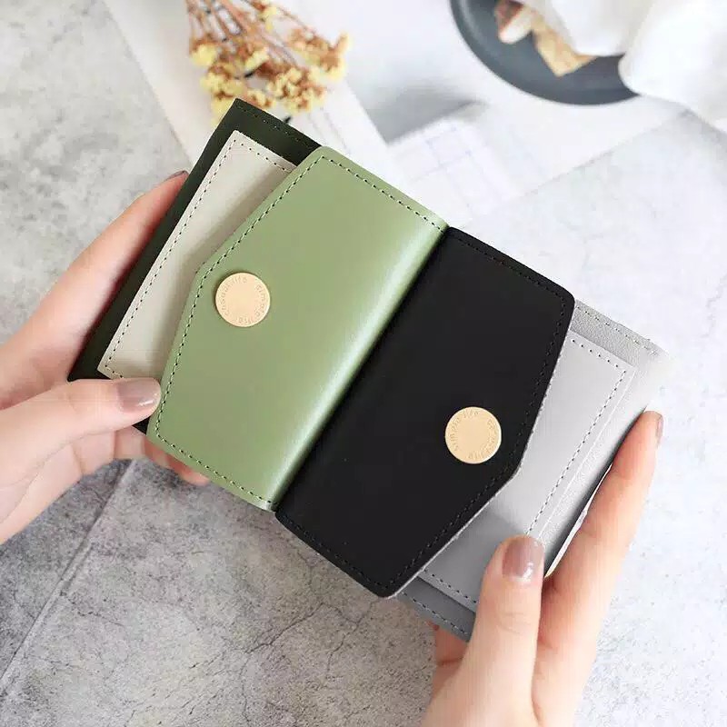 DOMPET FASHION Dompet Wanita KC004/ Dompet Wanita Lipa /Dompet Impor real pic Dompet Cantik lucu