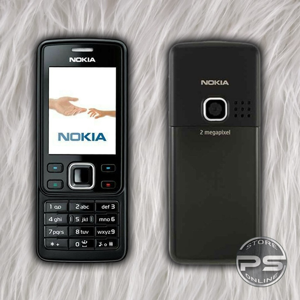 HP Nokia 6300 - HP Jadul - HP Legenda Nokia-Hitam