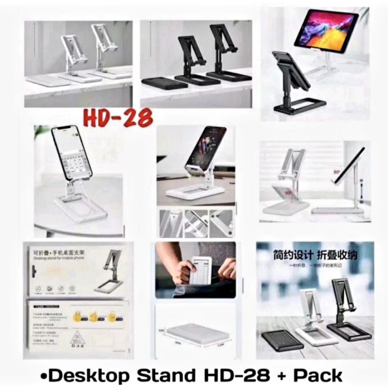 HD28 Holder Standing Lipat Support HP dan Tab HD-28