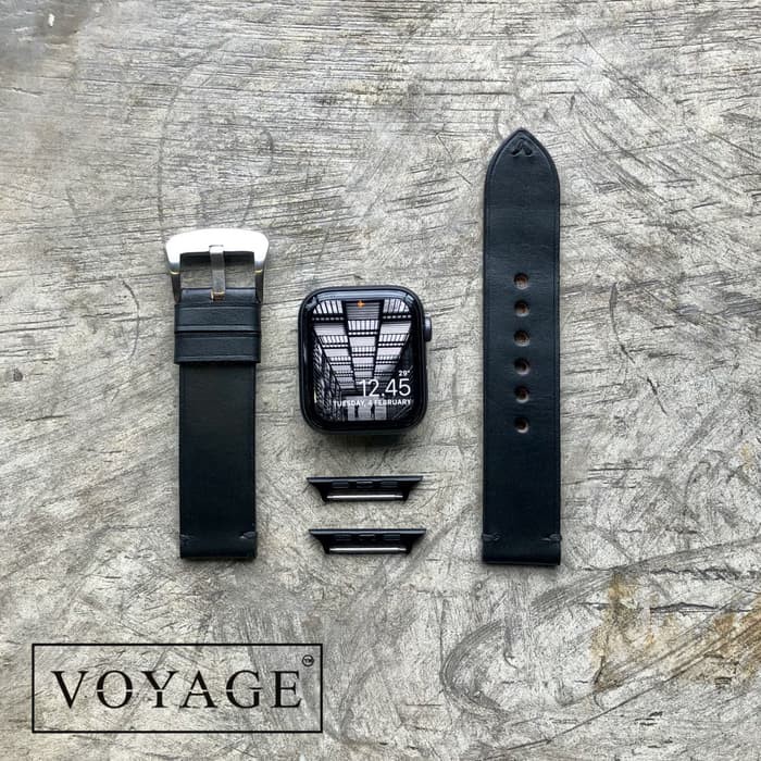 Voyage Original Strap Kulit Asli Apple Watch Samsung Tali Jam Tangan 4