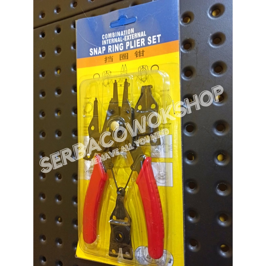 Tang Spie Set 4 Mata STE STI BTE BTI 6 Inch 150 MM Termurah Berkualitas