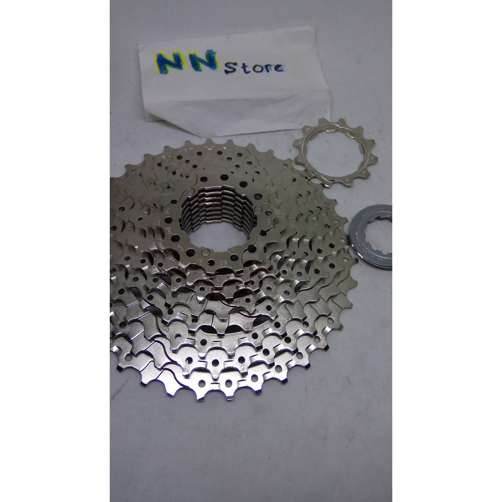 Sprocket 9 speed Shimano HG400  12 - 36t gear sepeda gowes