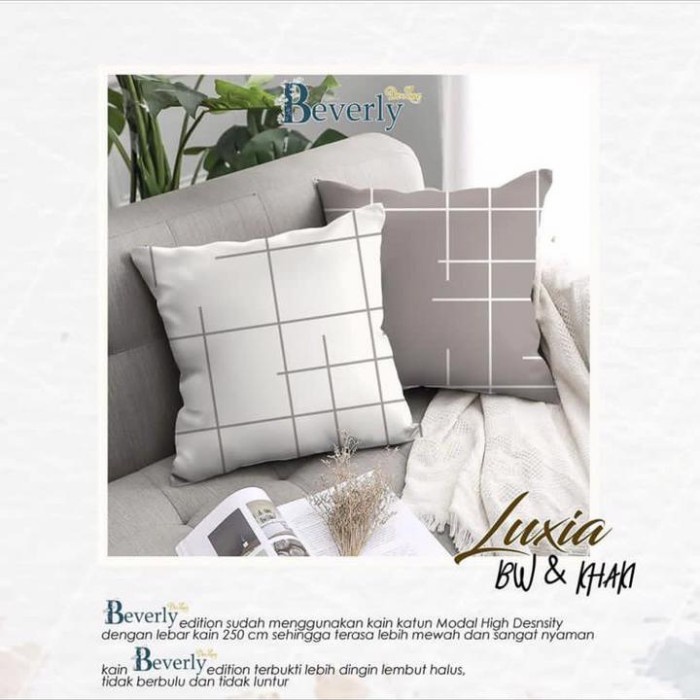 sarung bantal sofa 30x30 + bantal sofa 30x30 kode keno14