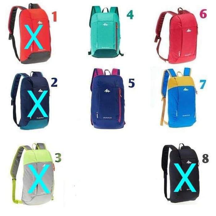 SALE   TAS RANSEL DAYPACK QUECHUA 10 L ORIGINAL