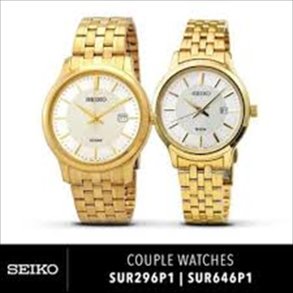 YA 666 - Jam Tangan Seiko Couple / Jam Tangan Pria Wanita Terlaris