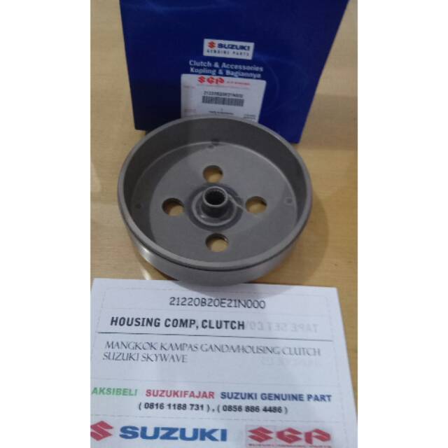 Mangkok kampas ganda Suzuki Skywave dan Suzuki Spin