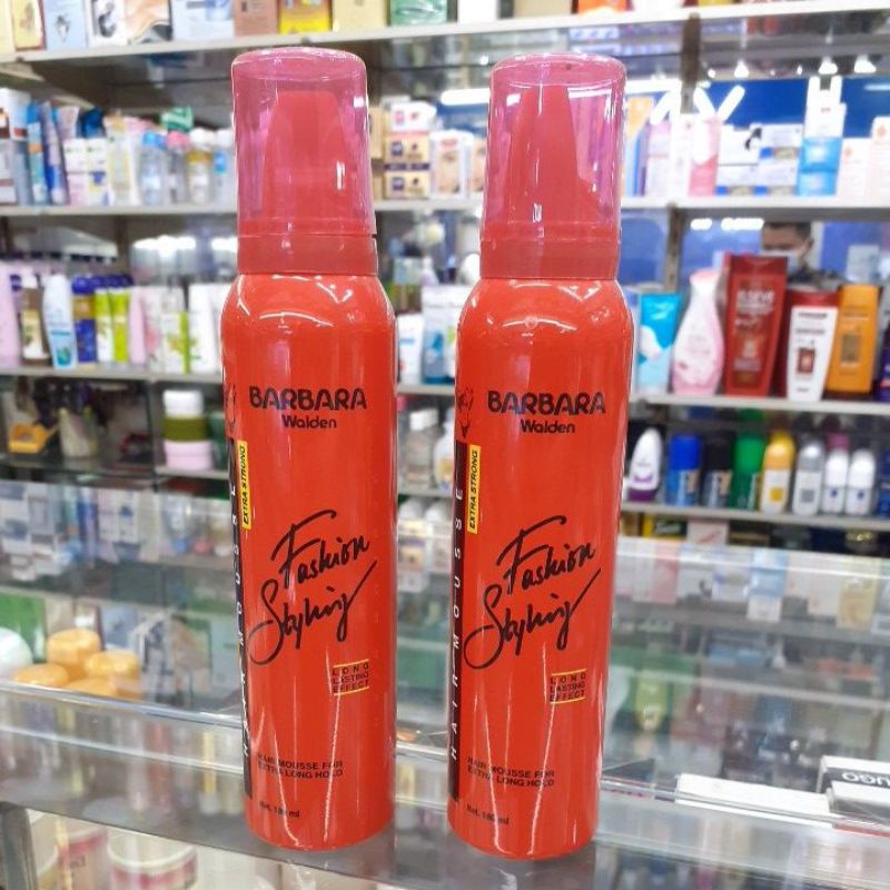 BARBARA WALDEN STYLING MOUSE HAIR STYLING FOAM  180ML