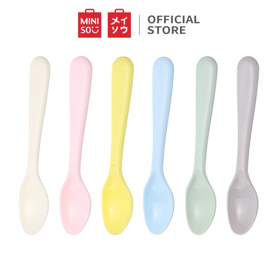 MINISO 18pcs Sendok Garpu Pisau Stainless Steel Set Alat Makan Anak