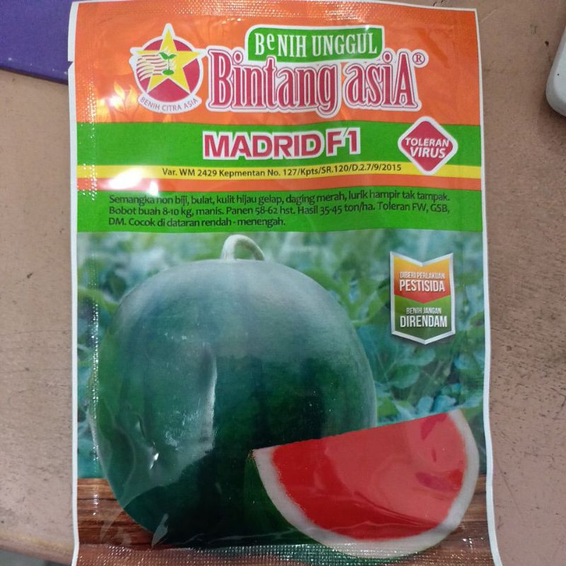 BENIH SEMANGKA MADRID F1