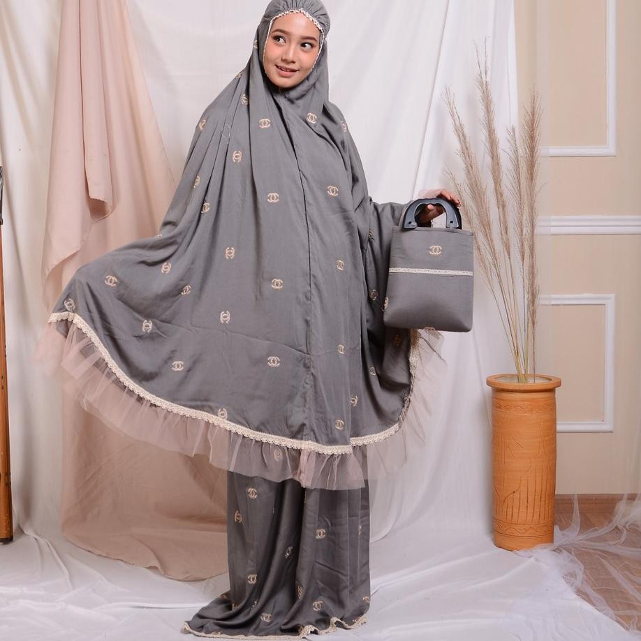 [ 7JS ] Mukena Katun Rayon Cannel Spesial order ««