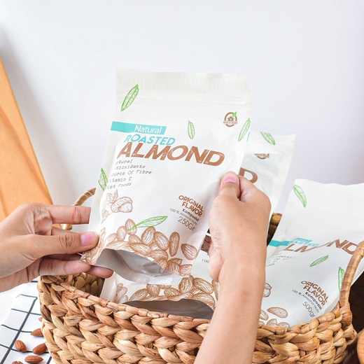 

Natural Roasted Almond (Panggang) 250 Gr