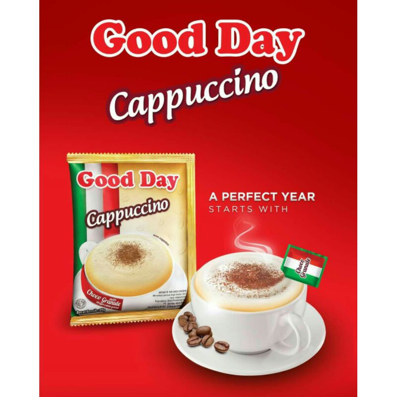 

GOOD DAY CAPPUCCINO [BELI 10 GRATIS 1]