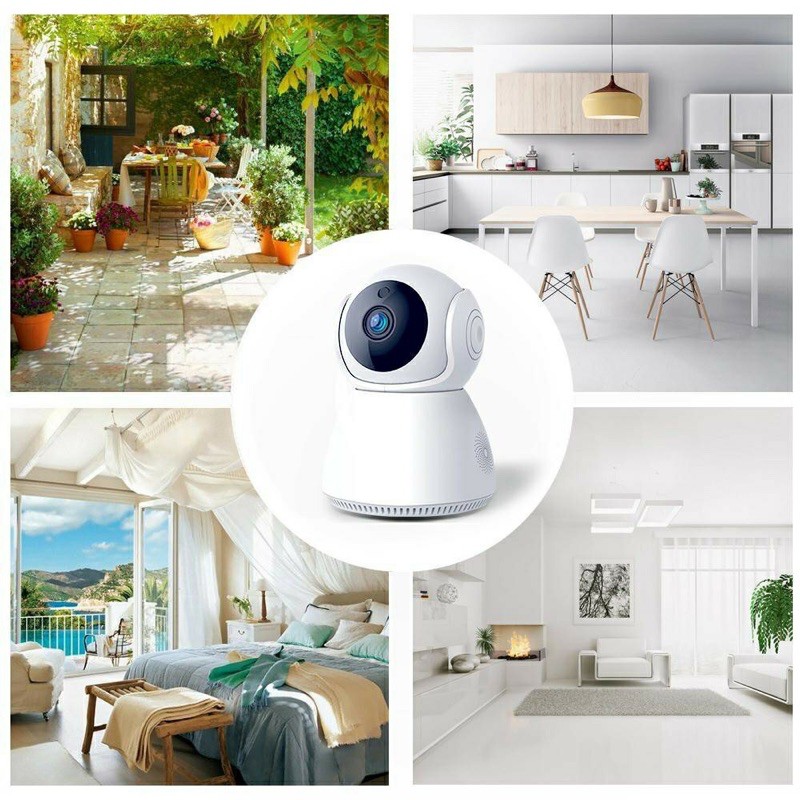 Cctv kamera ip Wifi Snowman V380pro HD 1080P 8Mp Motion detektiv