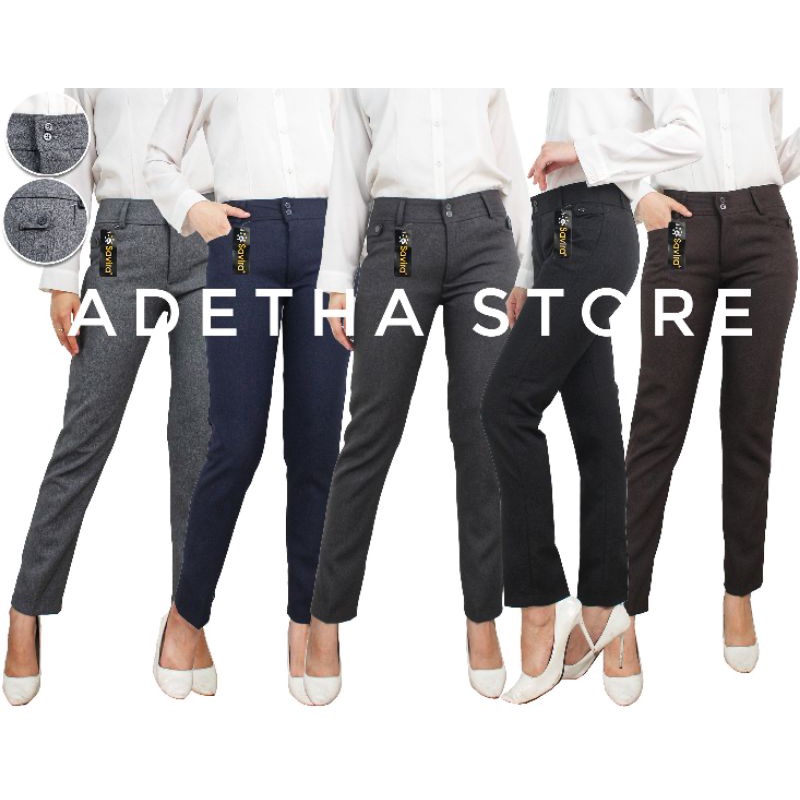 CELANA KANTOR WANITA/CELANA KERJA/CELANA KULIAH