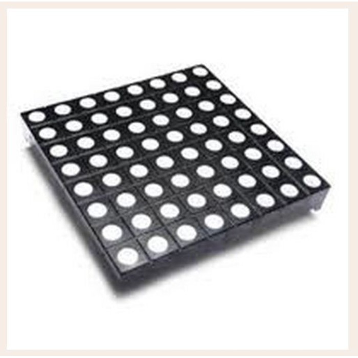 LED DOT MATRIX 5MM 8X8 DUA WARNA