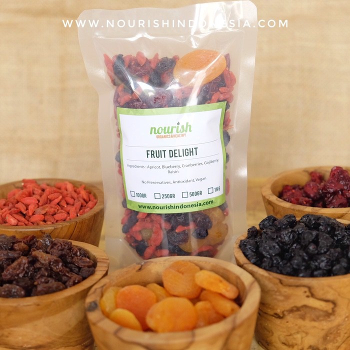 

Fruit Delight (Campuran Buah Kering) 250 gr