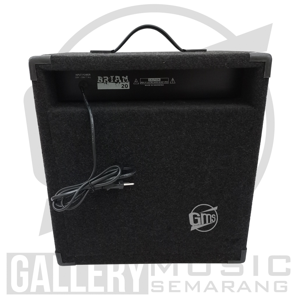 Ampli Bass Amply Gitar dan Bass Amplifier Brian 8&quot; inch