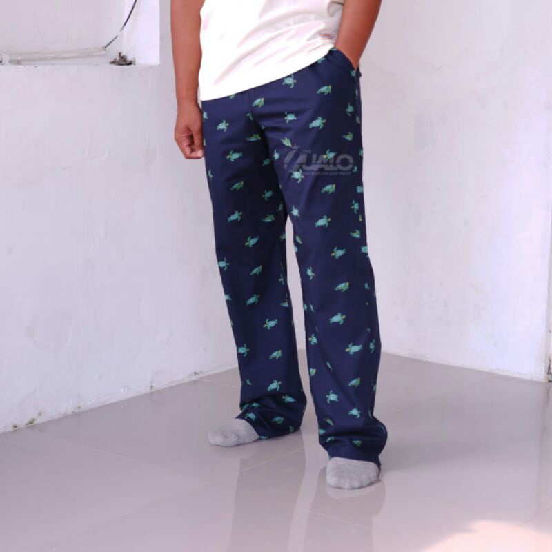 Celana Pria O . N Men Pajamas Piyama Celana Tidur Santai Pant 1 ORIGINAL