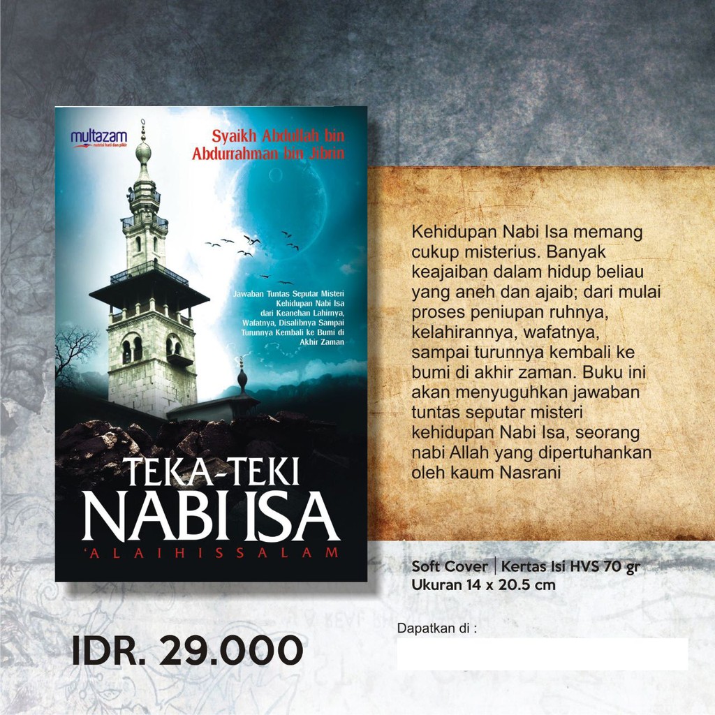 Teka Teki Nabi Isa Shopee Indonesia