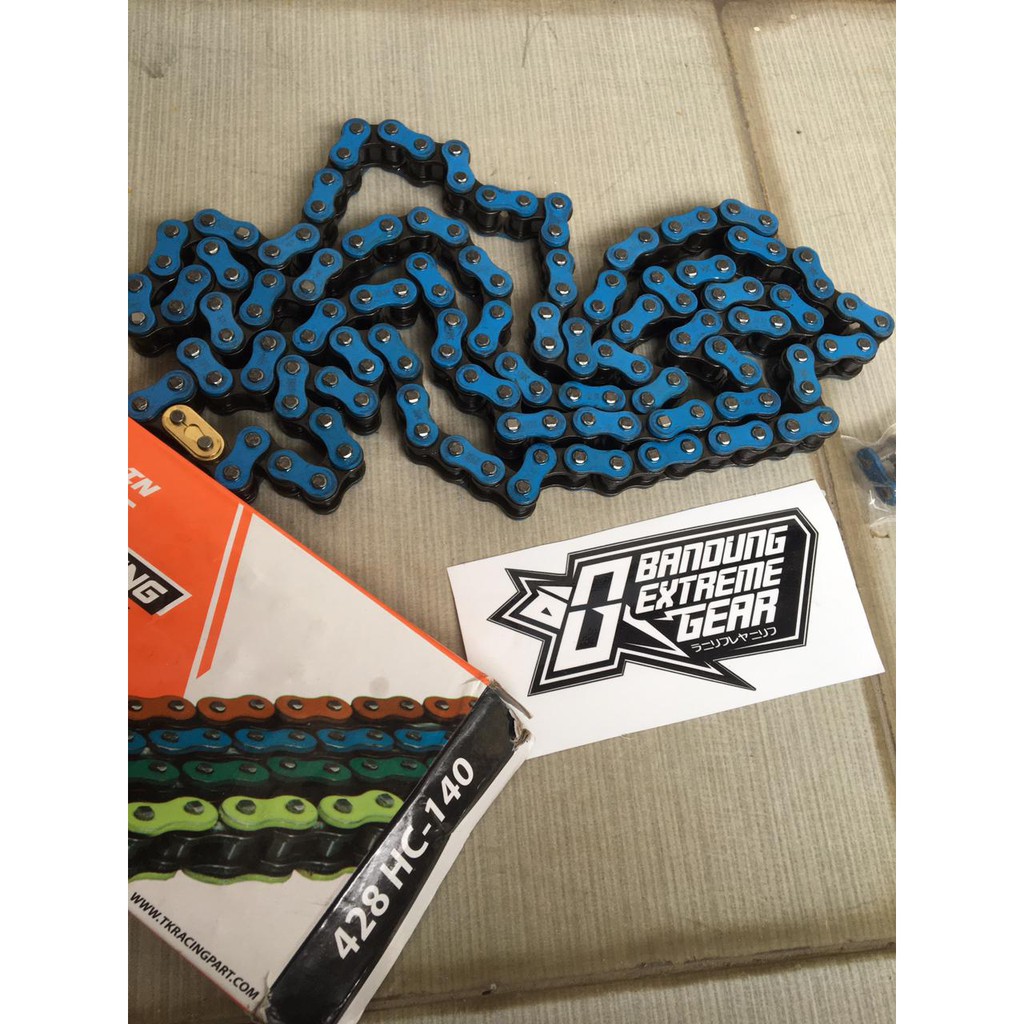 RANTAI TK RACING 428 140 BIRU TERBARU BEST SELLER