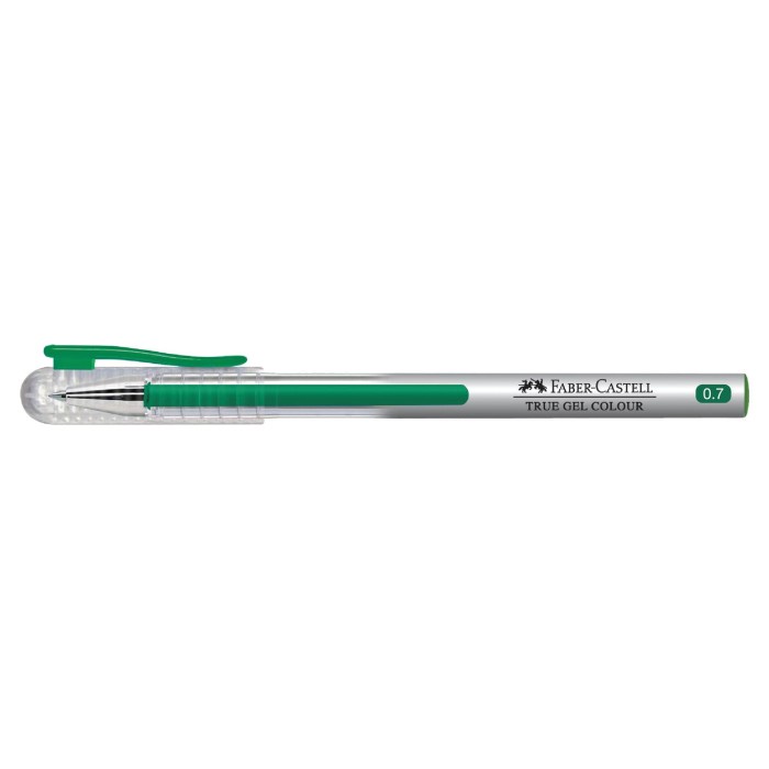 

Faber-Castell True Gel Pen -- Green 0.7 mm promo