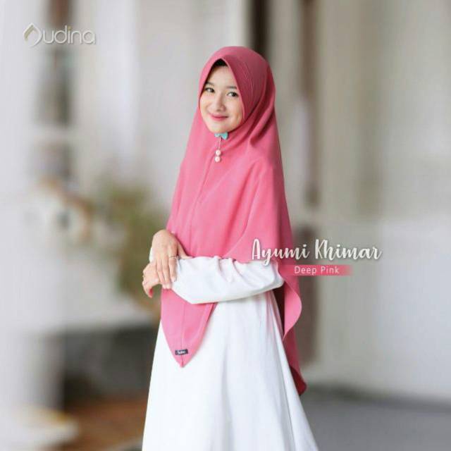 AYUMI KHIMAR ORI AUDINA JILBAB INSTANT KERUDUNG POLOS HIJAB INSTAN SYARI MURAH JUMBO PET ANTEM INHSH