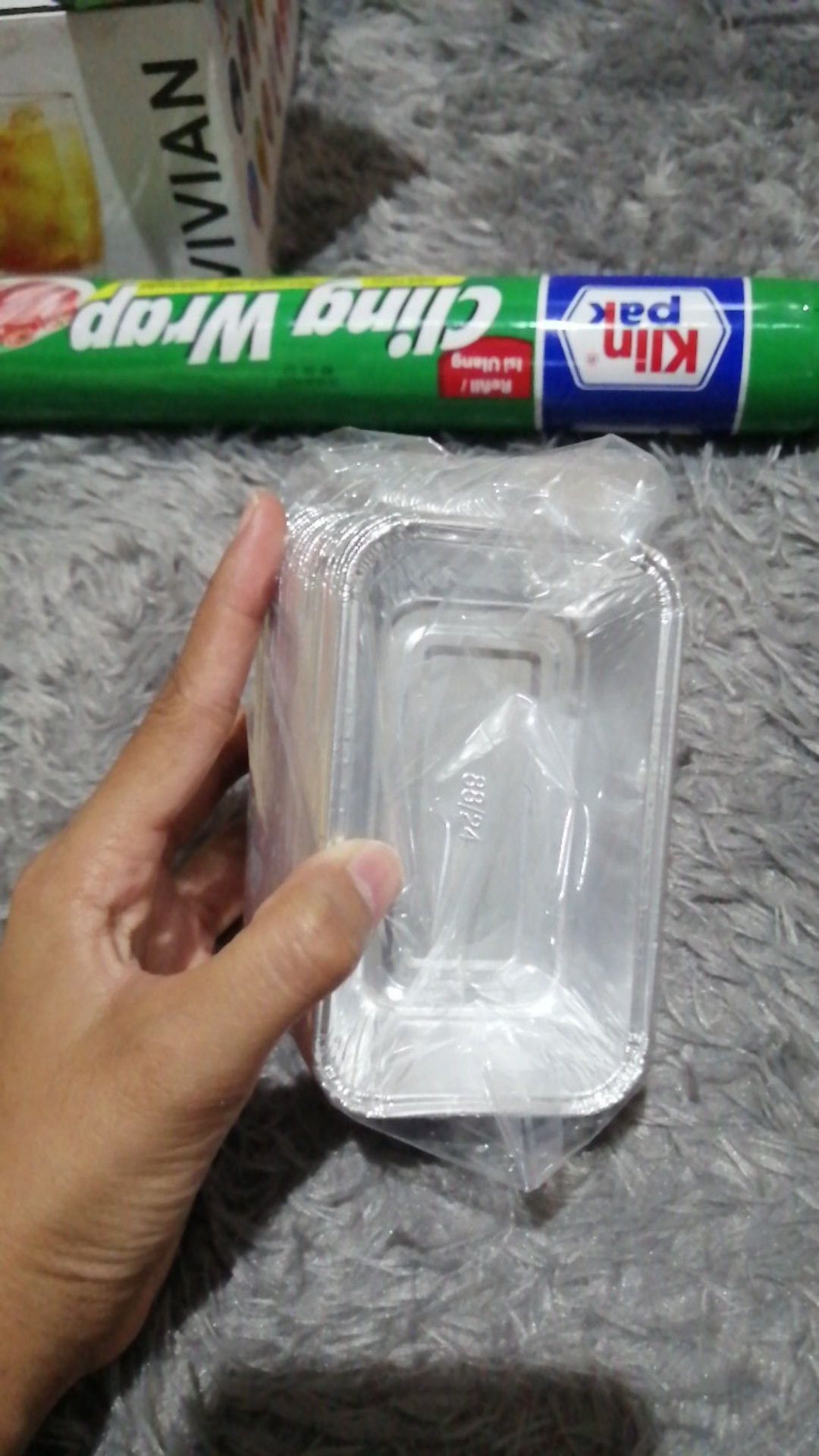 Cup Alumunium Foil Ox 88 Untuk Makaroni Panggang Kue Kering Egg Tart Ox88