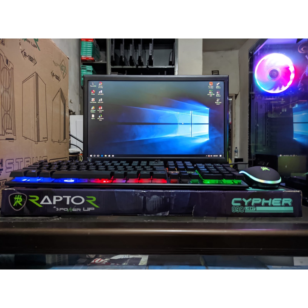 PAKET KOMPUTER GAMING/DESAIN CORE I7 RAM 8GB HDD 500GB VGA 2GB