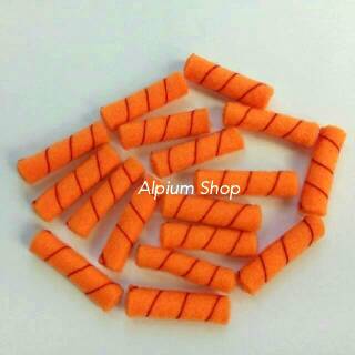 Topping Flanel Astor Orange Kerajinan  Tangan  Craft 