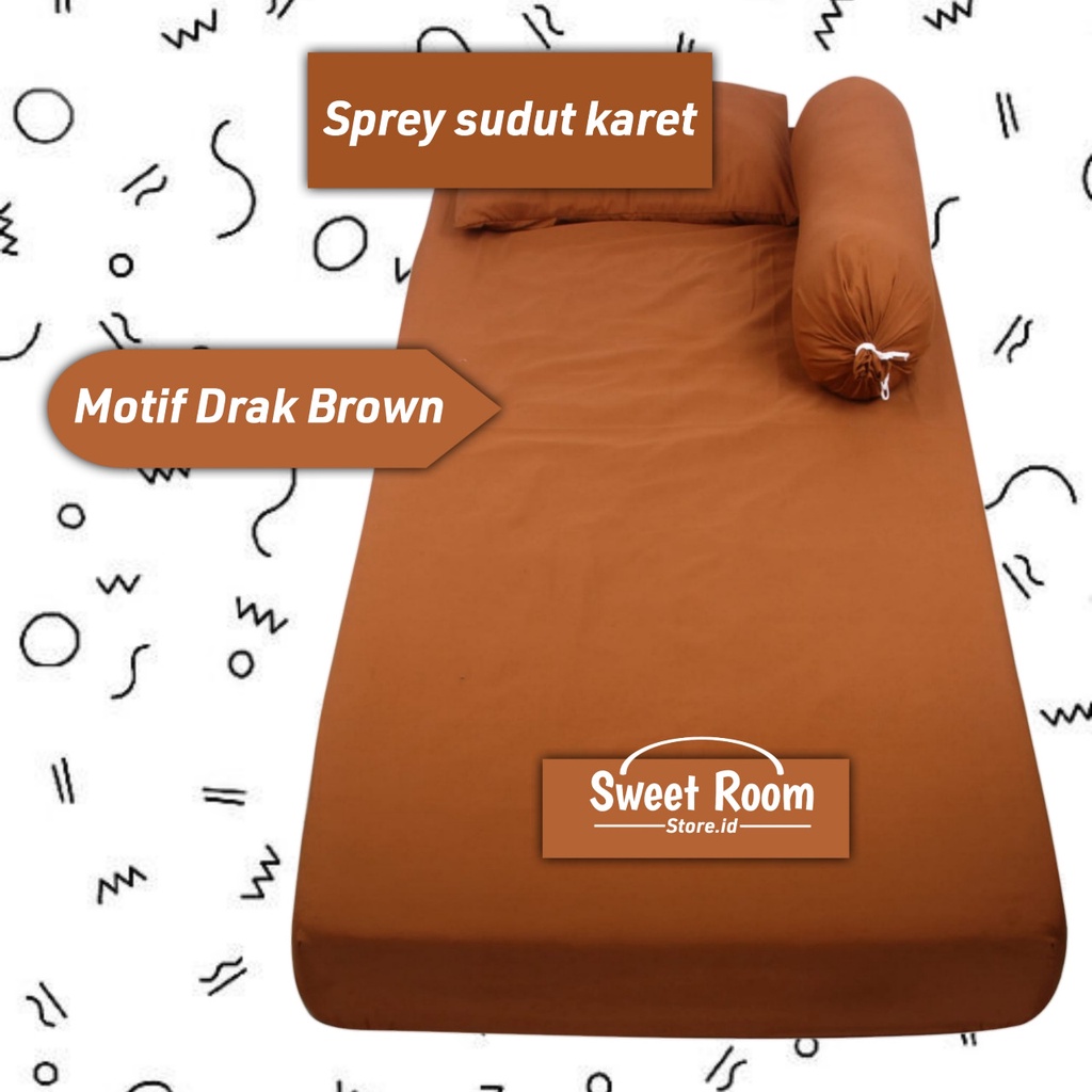 Sprei 90x200 seprei single sudut karet-Seprai/Sprei Polos Ukuran 90x200x15