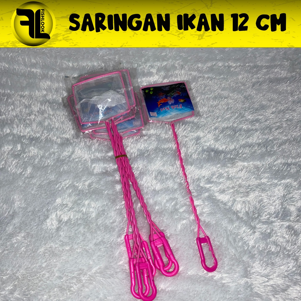 FISH NET 5 INCH serokan seser saringan ikan 12cm Aquarium Aquascape