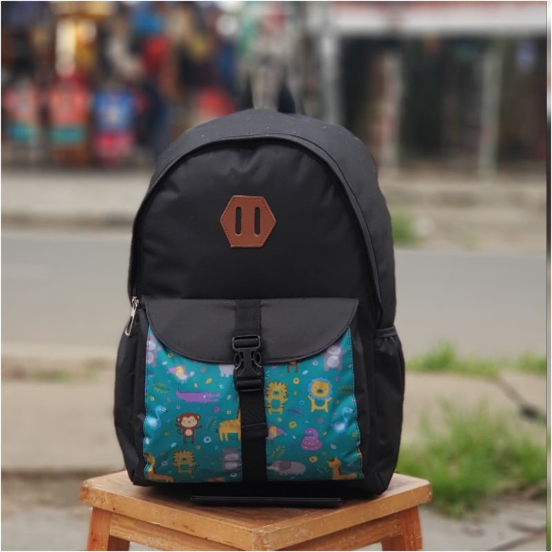 Tas Punggung Tas Sekolah Kombinasi Tas ransel anak sekolah tayo/Tas Ransel Anak Sekolah Sd Karakter Tayo The Little Bus Murah Bagus